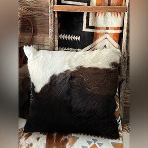 Natural Cowhide Pillow